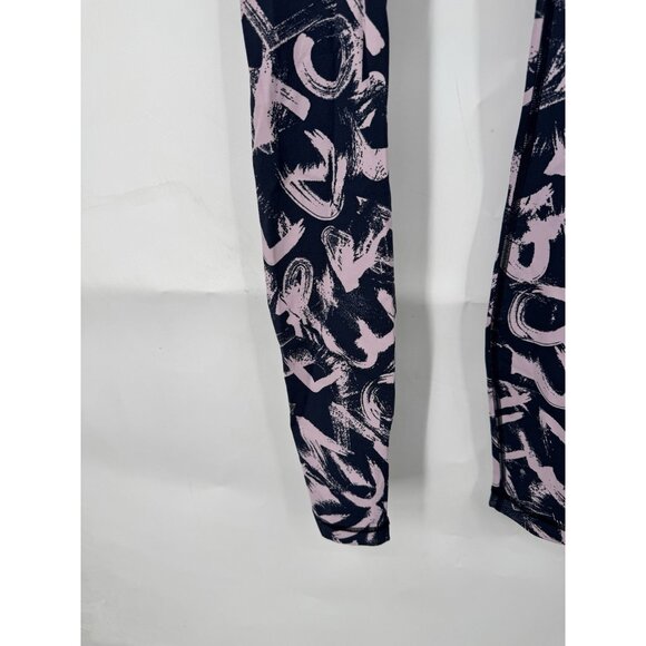 Lululemon Wunder Under High Rise Luxtreme Graffiti Pop Legging Women 4 Purple - Picture 4 of 6